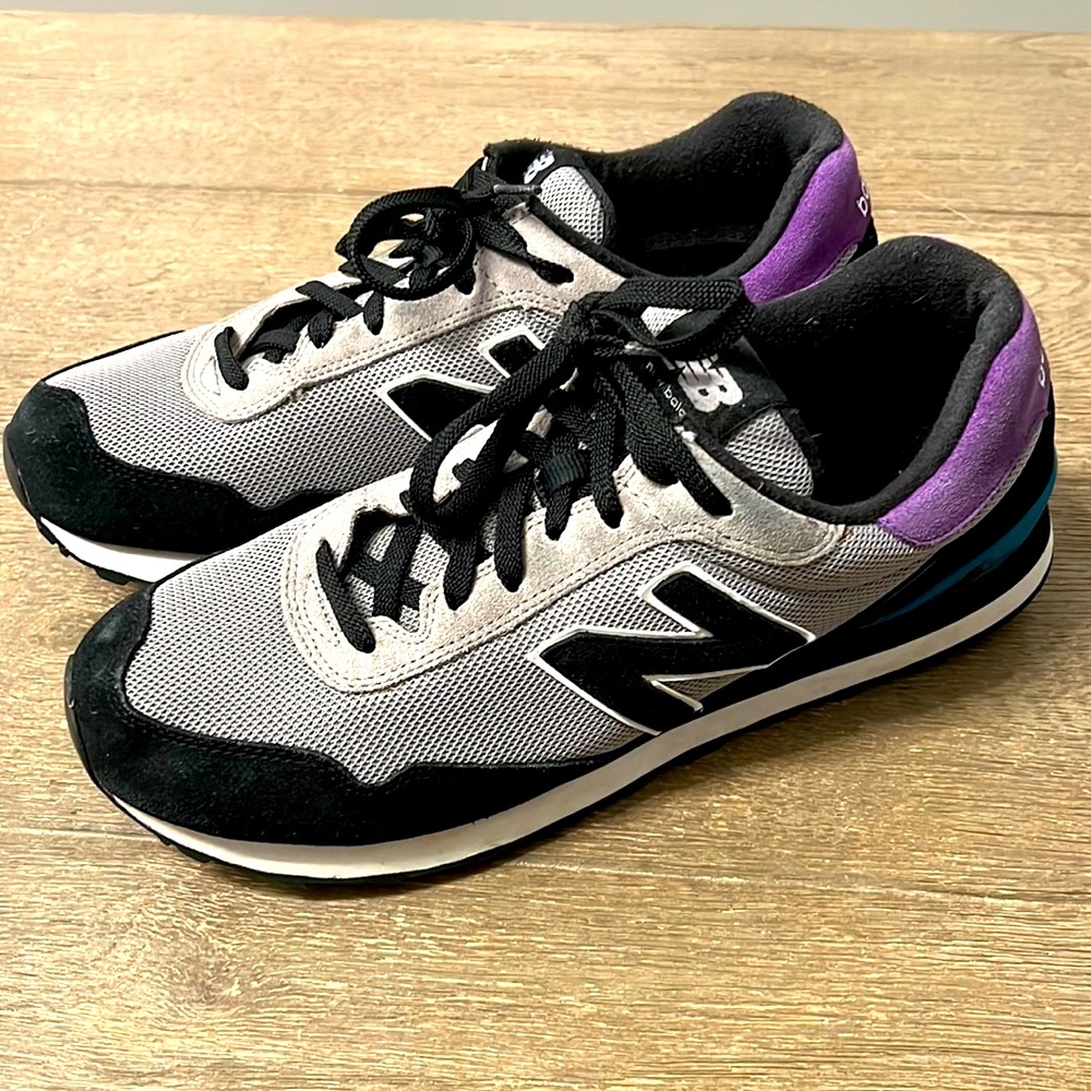 New Balance Men's 515 V1 Sneaker, Marblehead/Black Sz 12 wide.